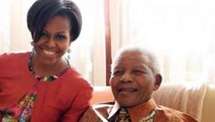 Quand Michelle Obama rencontre Nelson Mandela