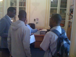 Reportage photos de l'occupation de l'Ambassade de Mauritanie à Paris par les militants IRA France