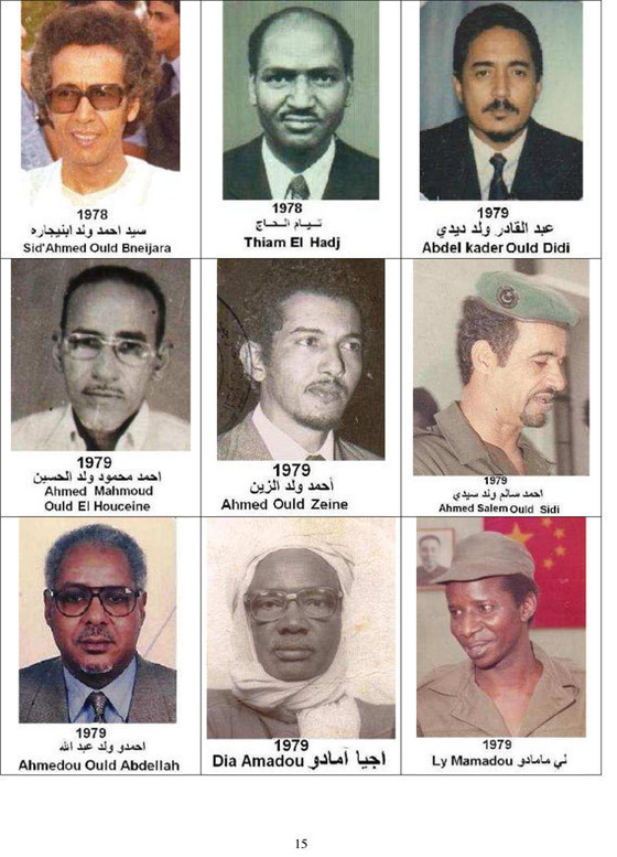 Gouvernements mauritaniens: De 1957 à 2010 Gouvernements mauritaniens: De 1957 à 2010