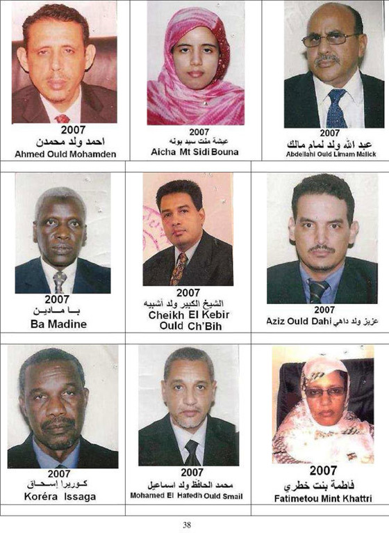 Gouvernements mauritaniens: De 1957 à 2010 (suite)