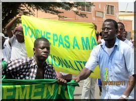 Marche contre le recensement: 16 personnes arrêtées et un blessé acheminé à l’Hôpital National de Nouakchott