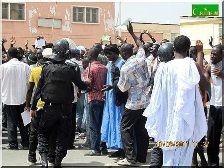 Marche contre le recensement: 16 personnes arrêtées et un blessé acheminé à l’Hôpital National de Nouakchott