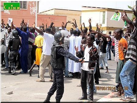 Marche contre le recensement: 16 personnes arrêtées et un blessé acheminé à l’Hôpital National de Nouakchott