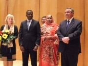 Biram Ould Abeid Ould Dah  reçoit le prix de Weimar