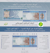 Mise en circulation d’une nouvelle coupure de 2000 ouguiyas