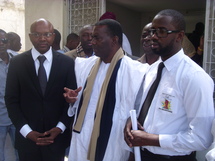 Communication de Biram Dah ABEID, Président d’IRA-Mauritanie à la Raddho, face à la presse, à des membres de la société civile et politique sénégalaise.