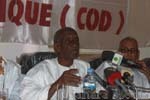 Conférence de presse de la COD : "L’heure est au départ de Mohamed Ould Abdel Aziz et non au dialogue "