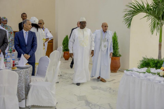 Le Président Macky Sall en visite officielle en Mauritanie Le Président Macky Sall en visite officielle en Mauritanie