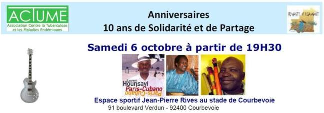 Anniversaires des associations Rivages Ndiawane et ACTUME