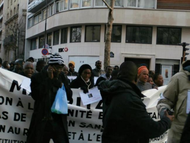 Paris: Manifestation en mémoire des martyrs