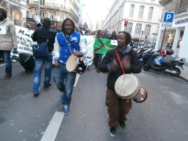 Paris: Manifestation en mémoire des martyrs