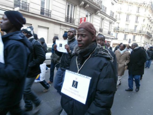 Paris: Manifestation en mémoire des martyrs