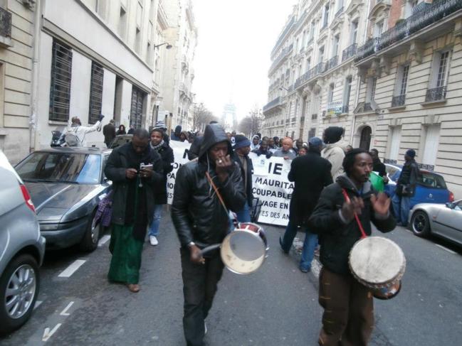 Paris: Manifestation en mémoire des martyrs