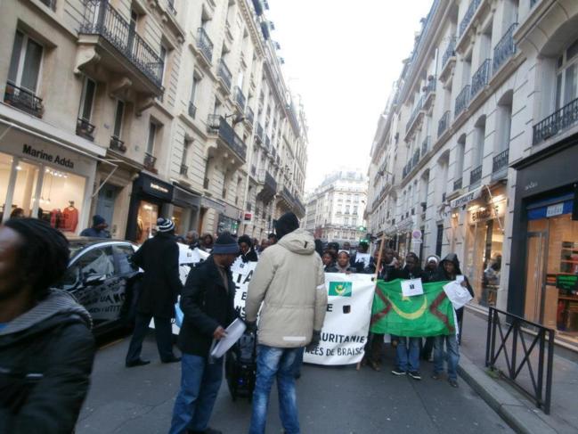 Paris: Manifestation en mémoire des martyrs