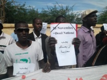 Sit in organisé le jeudi 03 janvier devant l'ambassade du Qatar (nktt)