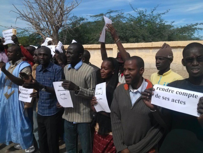 Sit in organisé le jeudi 03 janvier devant l'ambassade du Qatar (nktt)