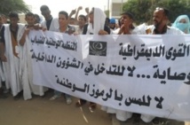 Manifestation contre des propos de l’ambassadrice des USA « portant atteinte à l’opposition »