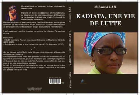 "Kadiata, une vie de lutte", un livre de Mohamed LAM "Kadiata, une vie de lutte", un livre de Mohamed LAM