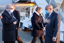 Le Président de la République arrive à Paris