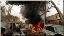 Attentat contre l'ambassade de France à Tripoli : les images des dégâts
