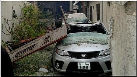 Attentat contre l'ambassade de France à Tripoli : les images des dégâts