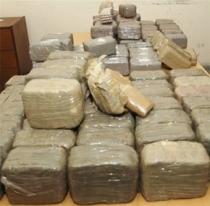 Saisie de plus d'une tonne de drogue près de la ville de Zoueirate