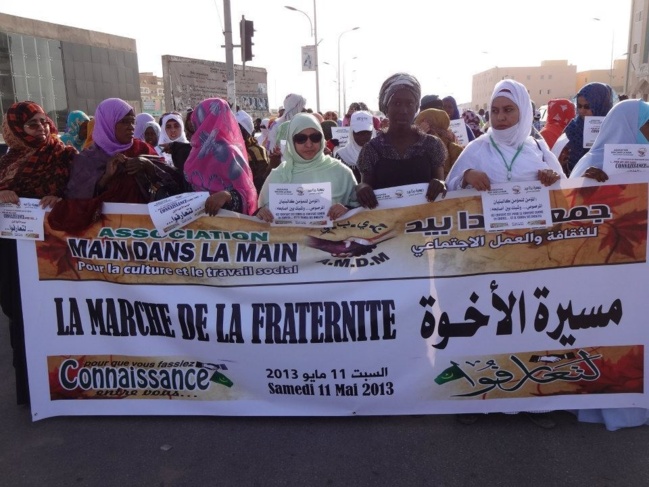 Une marche pour l'unité nationale (Photos)