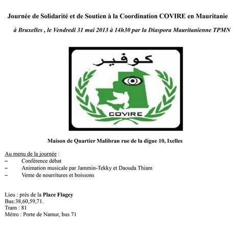INVITATION: Commission TPMN Diaspora Mauritanienne de Belgique Bruxelles
