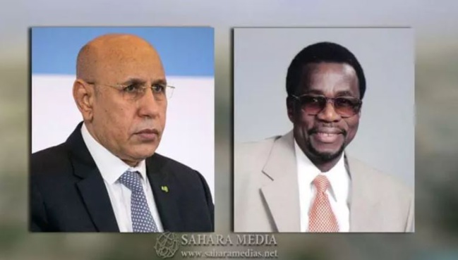 Le président Ghazouani a reçu le président des forces progressistes pour le changement Le président Ghazouani a reçu le président des forces progressistes pour le changement