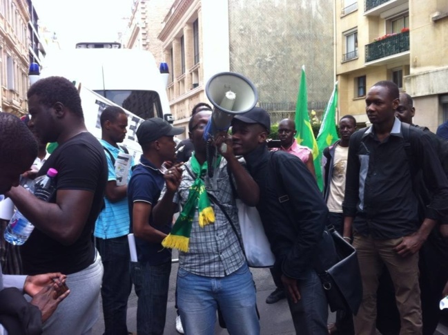 Sit-in mercredi 19 juin 2013 devant l’ambassade de Mauritanie à Paris (Photos)