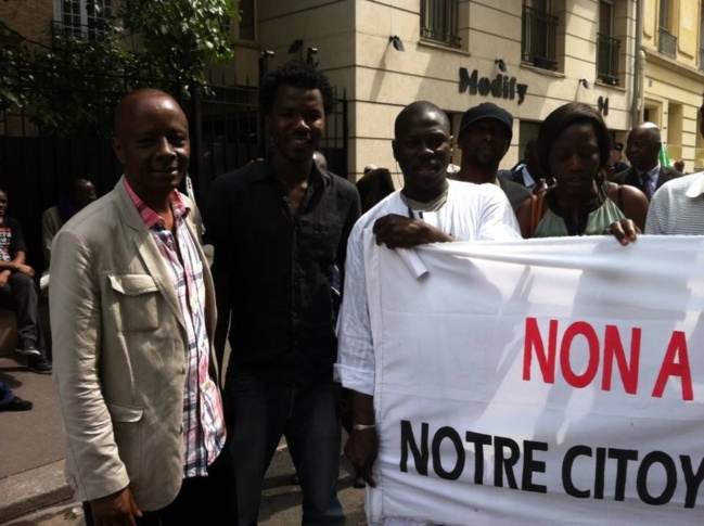 Sit-in mercredi 19 juin 2013 devant l’ambassade de Mauritanie à Paris (Photos)