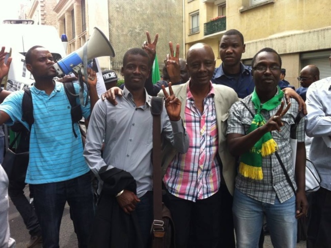 Sit-in mercredi 19 juin 2013 devant l’ambassade de Mauritanie à Paris (Photos)