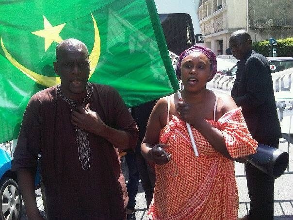 Sit-in du mercredi 26 juin 2013 devant l’ambassade de Mauritanie à Paris (Photos)