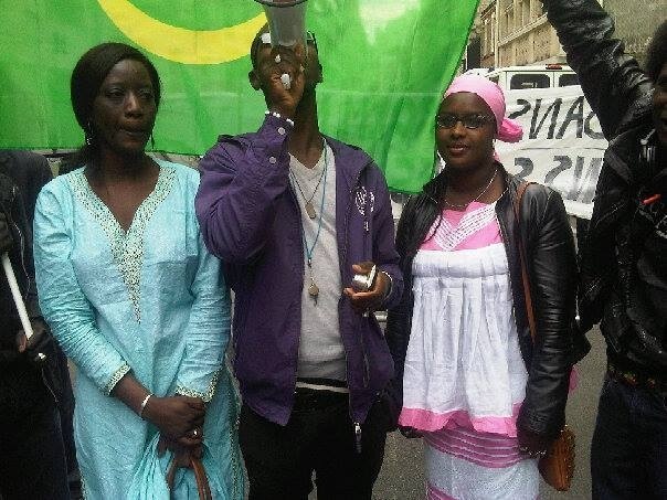 Sit-in du mercredi 26 juin 2013 devant l’ambassade de Mauritanie à Paris (Photos)