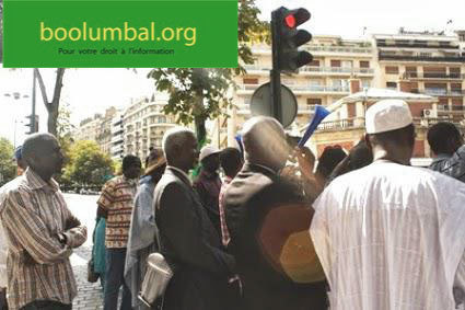 Le sit-in du mercredi 14 aout 2013, a eu lieu à 13 heures devant l’Ambassade de Mauritanie plus précisément à la place Henry Martin.
