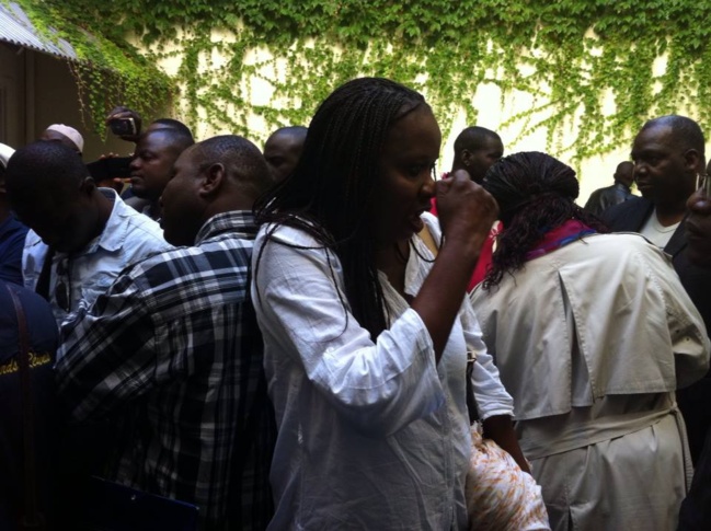 Occupation de l'Ambassade de Mauritanie à Paris, mercredi 04 septembre 2013