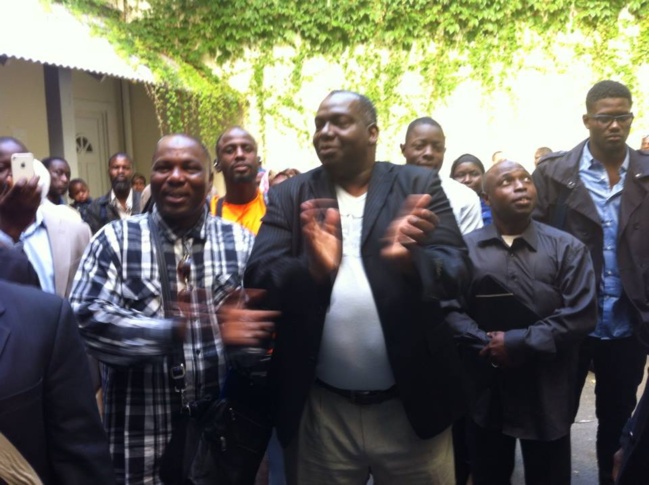 Occupation de l'Ambassade de Mauritanie à Paris, mercredi 04 septembre 2013