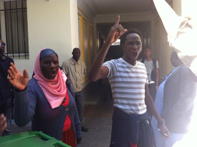 Occupation de l'Ambassade de Mauritanie à Paris, mercredi 04 septembre 2013
