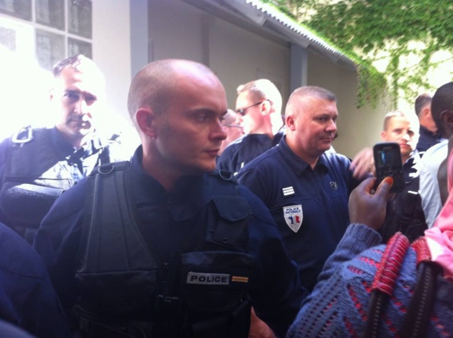 Occupation de l'Ambassade de Mauritanie à Paris, mercredi 04 septembre 2013