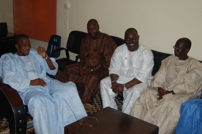 Le Président de l’AJD/MR, M. Ibrahima Moctar SARR rend visite aux FLAM (photos)