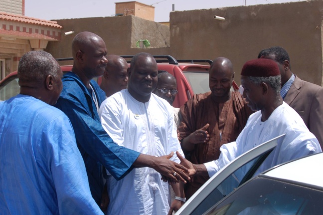 Le Président de l’AJD/MR, M. Ibrahima Moctar SARR rend visite aux FLAM (photos)