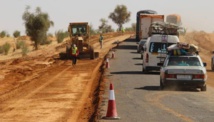 La route Aleg-Boutilimit : le gouvernement mauritanien demande aux sociétés chargées des travaux de les accélérer La route Aleg-Boutilimit : le gouvernement mauritanien demande aux sociétés chargées des travaux de les accélérer