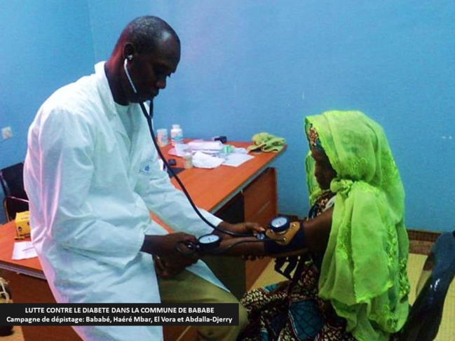 APPEL A L’AIDE : LUTTE CONTRE LE DIABETE DANS LA COMMUNE DE BABABE APPEL A L’AIDE : LUTTE CONTRE LE DIABETE DANS LA COMMUNE DE BABABE