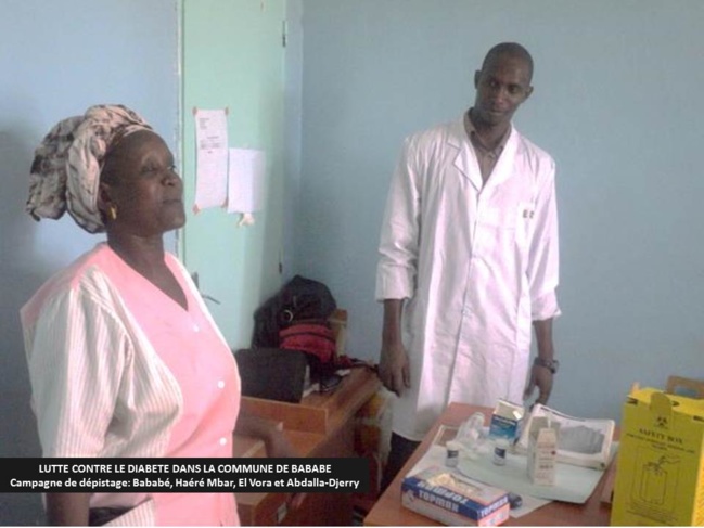 APPEL A L’AIDE :   LUTTE CONTRE LE DIABETE DANS LA COMMUNE DE BABABE