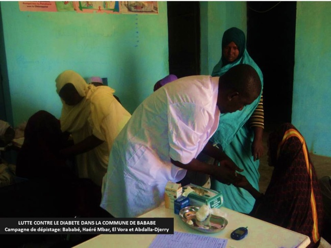 APPEL A L’AIDE :   LUTTE CONTRE LE DIABETE DANS LA COMMUNE DE BABABE