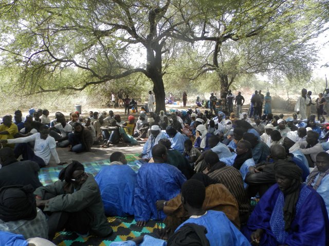 Cérémonie de recueillement à la fosse commune de Wothie (Vidéo)
