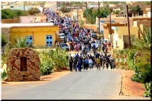 Tidjikja : Des manifestants s’insurgent contre la profanation du saint Coran (Reportage photos)