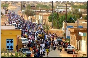 Tidjikja : Des manifestants s’insurgent contre la profanation du saint Coran (Reportage photos)
