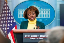 Karine Jean-Pierre, première porte-parole noire de la Maison blanche