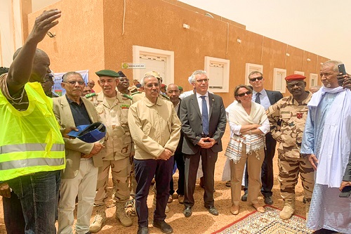 Inauguration du siège de la base du secteur Ouest du commandement de la force conjointe G5 Sahel Inauguration du siège de la base du secteur Ouest du commandement de la force conjointe G5 Sahel